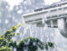 Crues éclair et pluies torrentielles